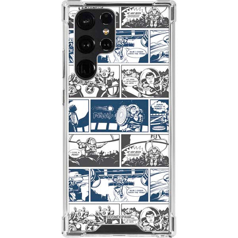 Disney Toy Story Comic Strip Galaxy S24 Ultra Clear Case