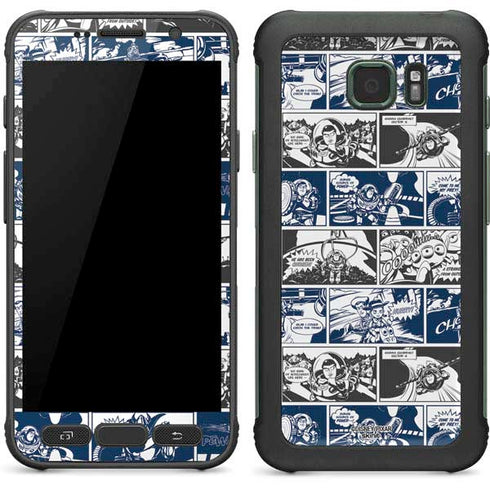 Disney Toy Story Comic Strip Galaxy S7 Active Skin