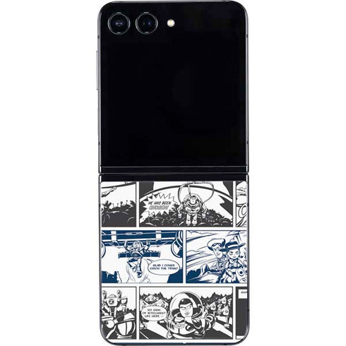 Disney Toy Story Comic Strip Galaxy Z Flip5 5G Skin