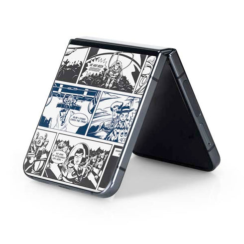 Disney Toy Story Comic Strip Galaxy Z Flip5 5G Skin