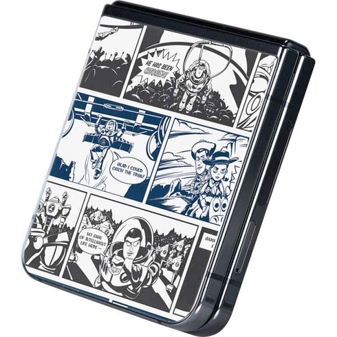 Disney Toy Story Comic Strip Galaxy Z Flip5 5G Skin