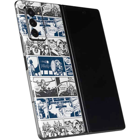 Disney Toy Story Comic Strip Galaxy Z Fold2 5G Skin