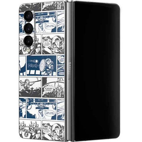 Disney Toy Story Comic Strip Galaxy Z Fold4 5G Skin