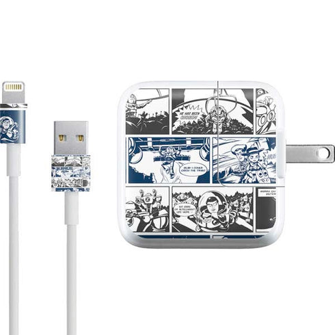 Disney Toy Story Comic Strip iPad Charger (10W USB) Skin