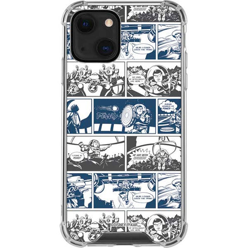 Disney Toy Story Comic Strip iPhone 14 Plus Clear Case
