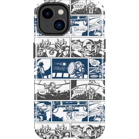 Disney Toy Story Comic Strip iPhone 14 Plus Impact Case
