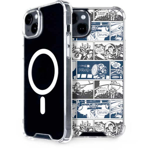 Disney Toy Story Comic Strip iPhone 15 Plus MagSafe Case
