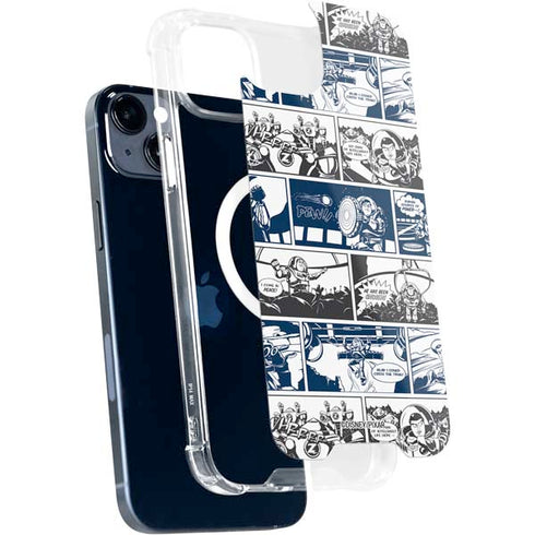 Disney Toy Story Comic Strip iPhone 15 Plus MagSafe Case