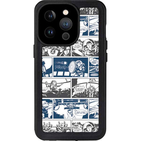 Disney Toy Story Comic Strip iPhone 14 Pro Waterproof Case