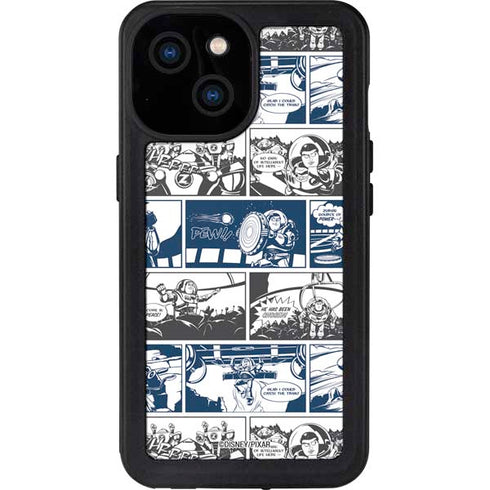Disney Toy Story Comic Strip iPhone 15 Waterproof Case