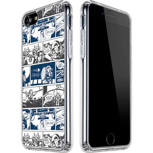Disney Toy Story Comic Strip iPhone SE (2nd & 3rd Gen) Clear Case