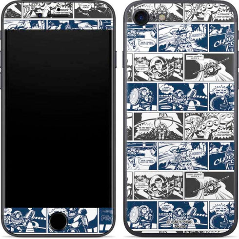 Disney Toy Story Comic Strip iPhone SE (2nd & 3rd Gen) Skin