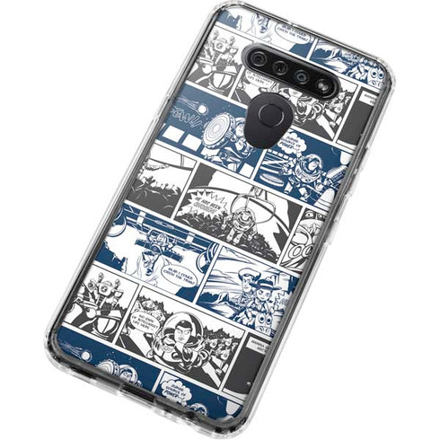 Disney Toy Story Comic Strip LG K51/Q51 Clear Case