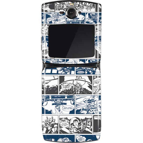 Disney Toy Story Comic Strip Motorola RAZR Skin