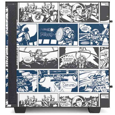 Disney Toy Story Comic Strip NZXT H510 Compact ATX Mid-Tower Case Skin