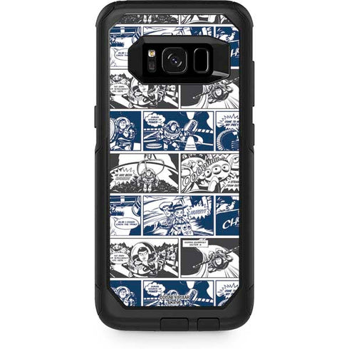 Disney Toy Story Comic Strip Otterbox Commuter Galaxy Skin