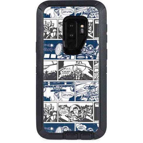 Disney Toy Story Comic Strip Otterbox Defender Galaxy Skin
