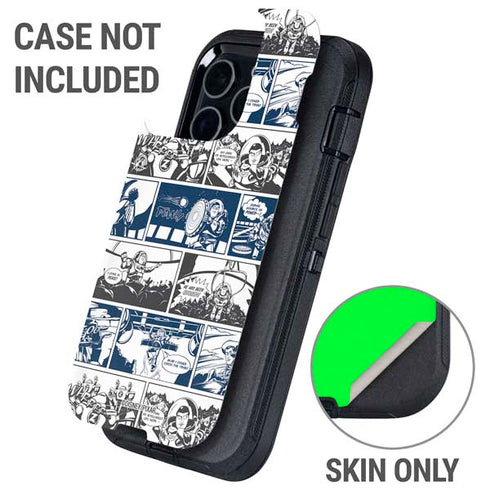 Disney Toy Story Comic Strip Otterbox Defender iPhone Skin