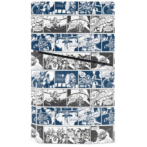 Disney Toy Story Comic Strip PS5 Slim Disk Console Skin