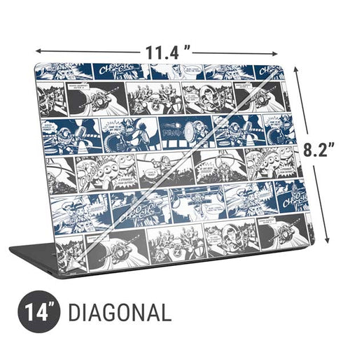 Disney Toy Story Comic Strip Universal Laptop 14in (11.4 x 8.2in) Skin
