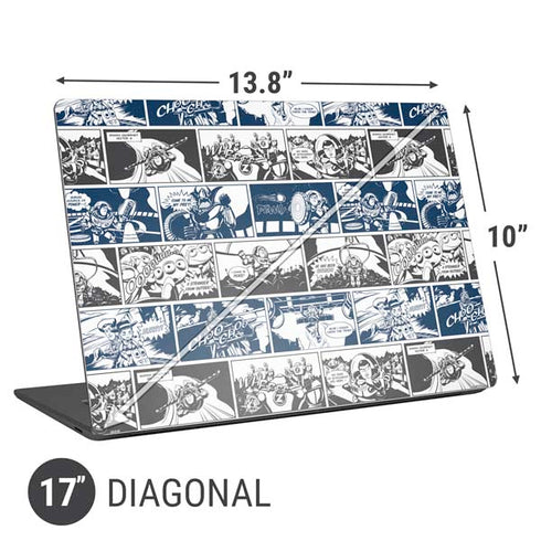 Disney Toy Story Comic Strip Universal Laptop 17in (13.8 x 10in) Skin