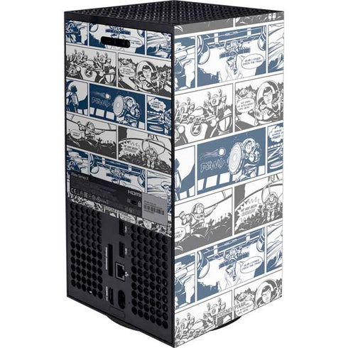Disney Toy Story Comic Strip Xbox Series X Console Skin