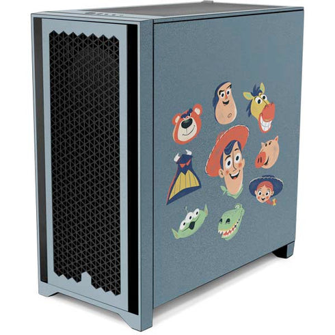 Disney Toy Story Crew Corsair 4000D Tempered Glass Mid-Tower ATX Case Skin