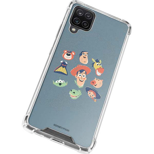 Disney Toy Story Crew Galaxy A12 Clear Case