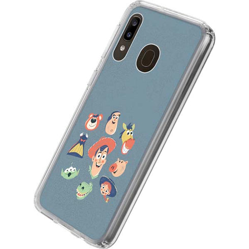 Disney Toy Story Crew Galaxy A20 Clear Case