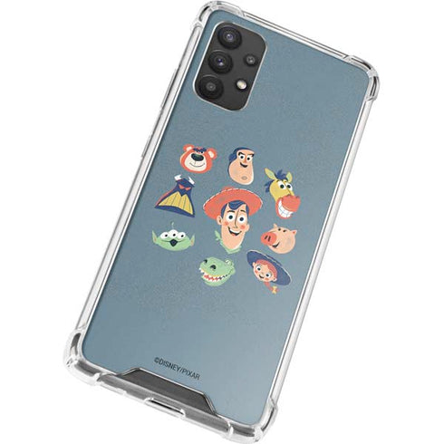 Disney Toy Story Crew Galaxy A32 5G Clear Case