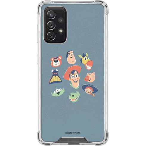 Disney Toy Story Crew Galaxy A72 5G Clear Case