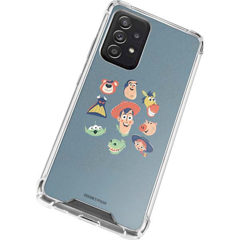 Disney Toy Story Crew Galaxy A72 5G Clear Case