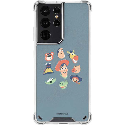 Disney Toy Story Crew Galaxy S21 Ultra 5G Clear Case