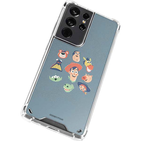 Disney Toy Story Crew Galaxy S21 Ultra 5G Clear Case