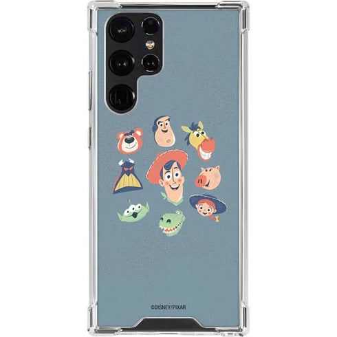Disney Toy Story Crew Galaxy S24 Ultra Clear Case