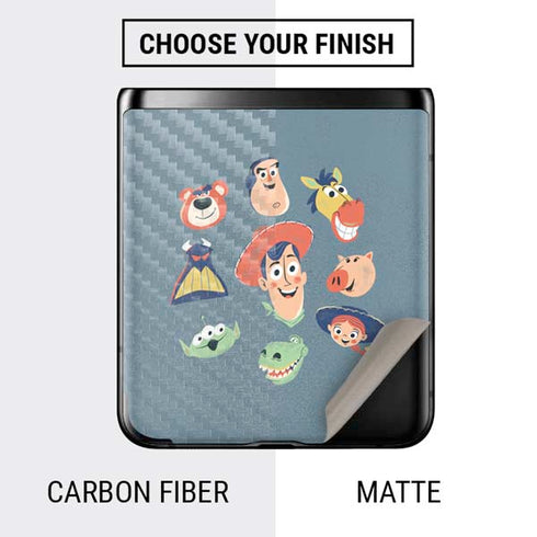 Disney Toy Story Crew Galaxy Z Flip Skin