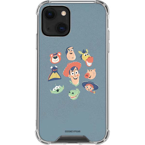 Disney Toy Story Crew iPhone 14 Plus Clear Case