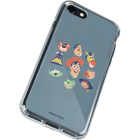 Disney Toy Story Crew iPhone SE (2nd & 3rd Gen) Clear Case