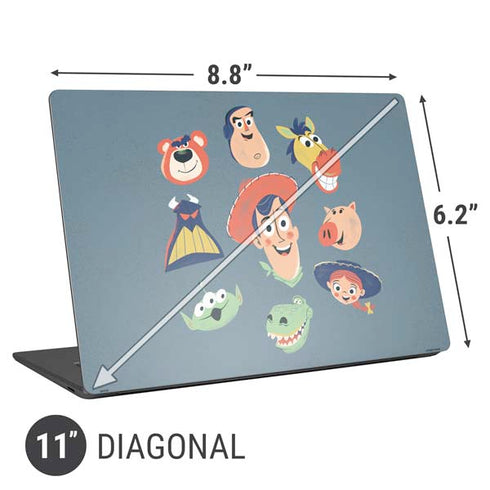 Disney Toy Story Crew Universal Laptop 11in (8.8 x 6.2in) Skin