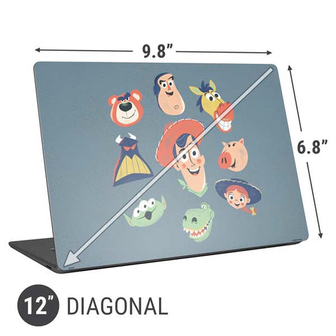 Disney Toy Story Crew Universal Laptop 12in (9.8 x 6.8in) Skin