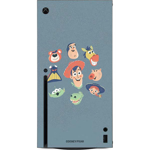 Disney Toy Story Crew Xbox Series X Console Skin