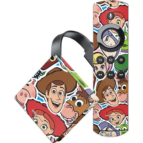 Disney Toy Story Collages Portrait Amazon Fire TV Skin