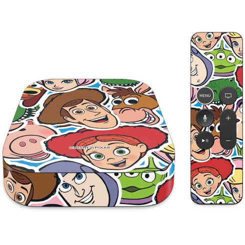 Disney Toy Story Collages Portrait Apple TV Skin