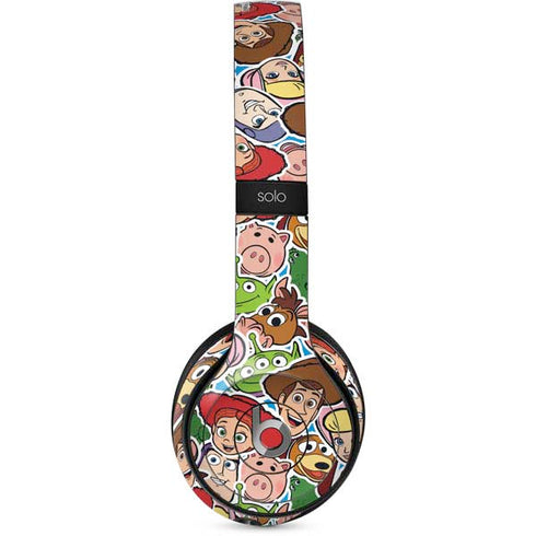 Disney Toy Story Collages Portrait Beats Solo 2 Wired Skin