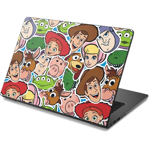 Disney Toy Story Collages Portrait Dell Chromebook Skin