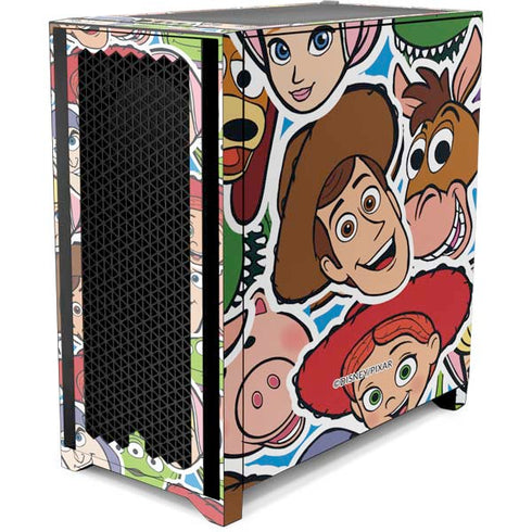 Disney Toy Story Collages Portrait Corsair 4000D Tempered Glass Mid-Tower ATX Case Skin
