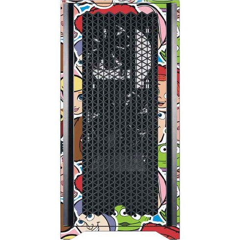 Disney Toy Story Collages Portrait Corsair 4000D Tempered Glass Mid-Tower ATX Case Skin