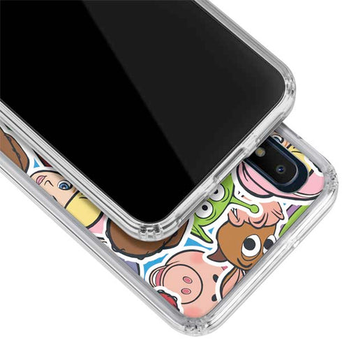 Disney Toy Story Collages Portrait Galaxy A10e Clear Case