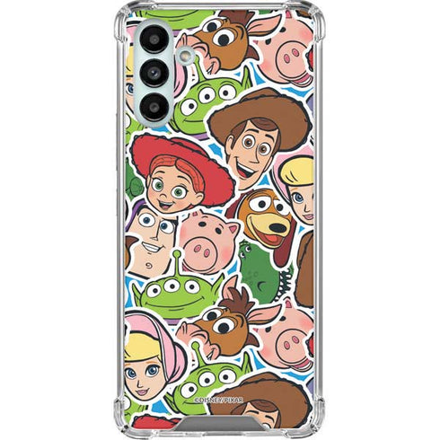 Disney Toy Story Collages Portrait Galaxy A13 5G Clear Case