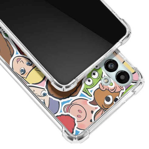 Disney Toy Story Collages Portrait Galaxy A13 5G Clear Case